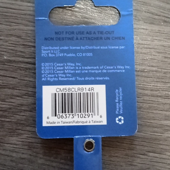 BNWT small dog Cesar Millan/ Cesars Way 9-14" collar. Red. - Picture 4 of 4